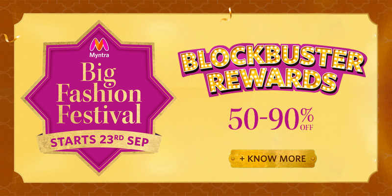 Explore the Perfect Outfit Options With Myntra’s Big Fashion Festival Sale
