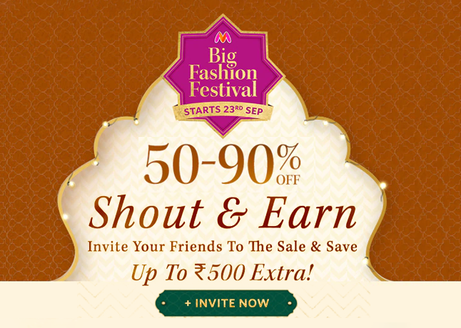 Explore the Perfect Outfit Options With Myntra’s Big Fashion Festival Sale